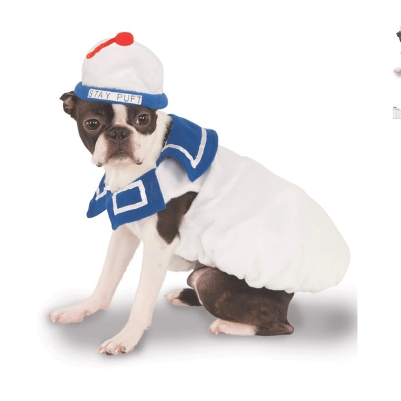 Dog Pet Ghostbusters Movie Stay Puft Marshmallow Man Costume size XL - Picture 1 of 6